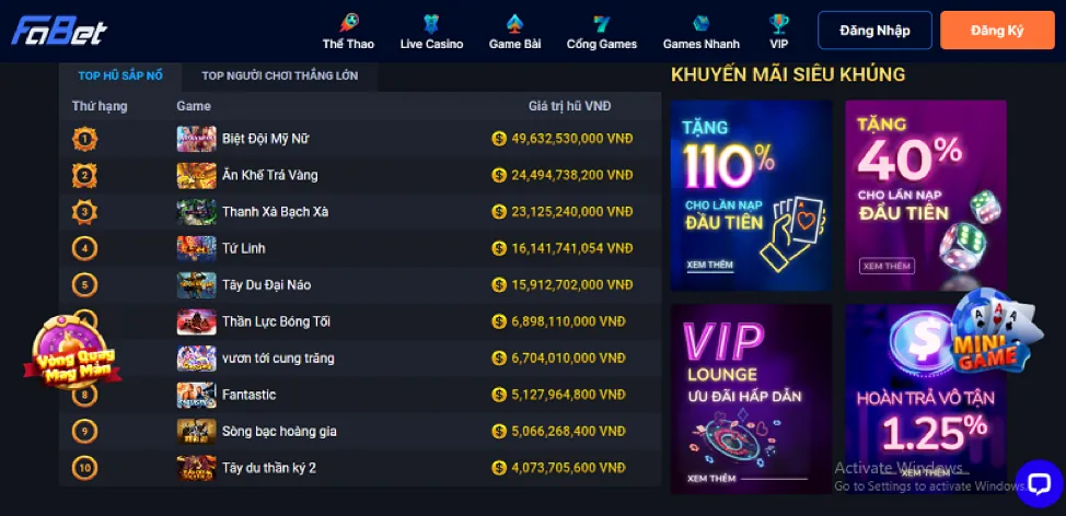 Các phương thức liên hệ hỗ trợ mb6666 casino